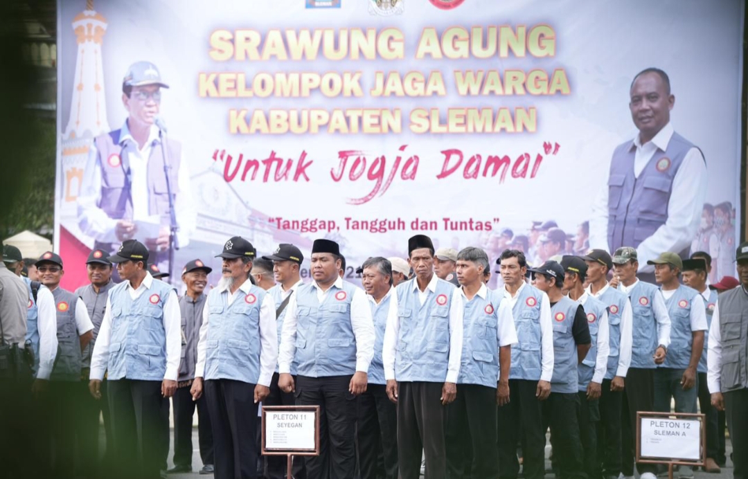 Kegiatan Apel Srawung Agung di Mapolda DIY Apel Srawung Agung Jaga Warga Kabupaten Sleman 2025